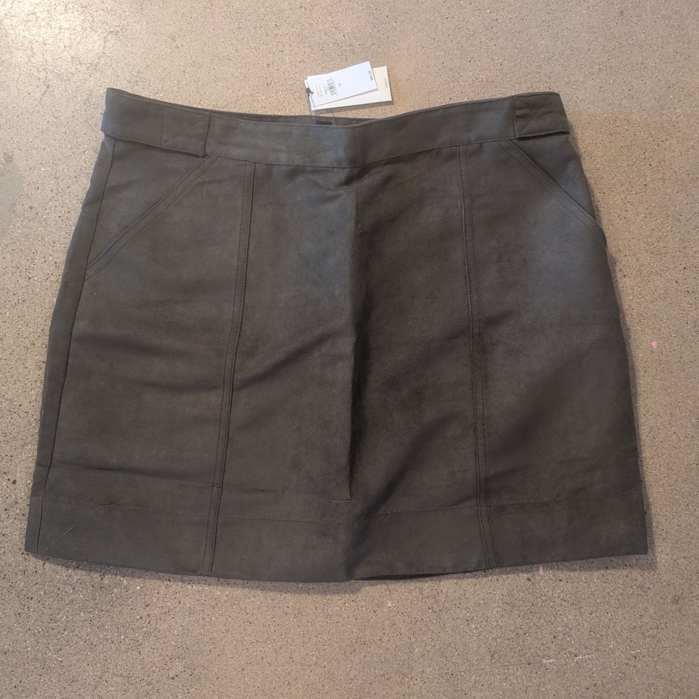 Banana Republic Gray Pencil Mini Skirt